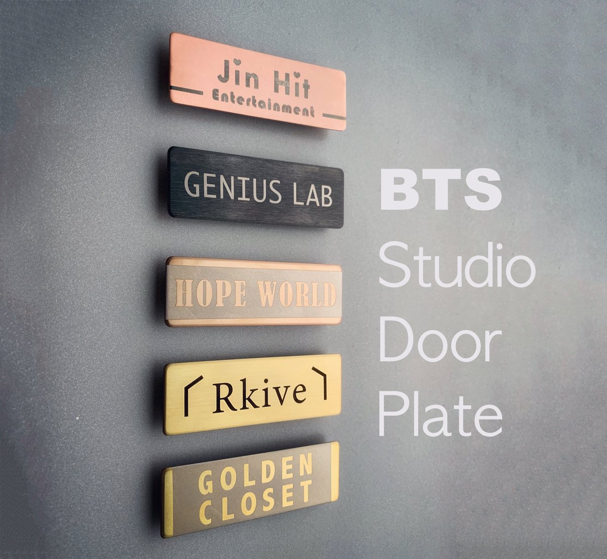 diduseemybagph's tweet photo. 🇵🇭 PH GO | Pls help RT
BTS Studio Door plate ref magnets by @ResurusL
🚪Jin Hit
🚪Genius Lab
🚪Hope World
🚪Rkive
🚪Golden Closet
🏷 385Php each + fees
🛒Order form: https://t.co/xmmyrW1WKa
🗓 April 15, 7pm
🗓 April 16, 5pm
🎒#PHBagGO #refmagnets #Jin #Suga #JHope #RM #JK https://t.co/DyoNgEvsir