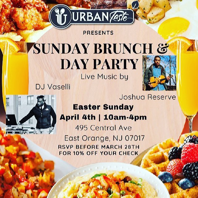 gudytweet's tweet photo. #EasterBrunch RSVP NOW! @urbantastenj #EasterSunday  #eastorange #newarknj #brunch #westorange #montclairnj #newjersey  https://t.co/nACvfWKHva https://t.co/JpCaPVspbC