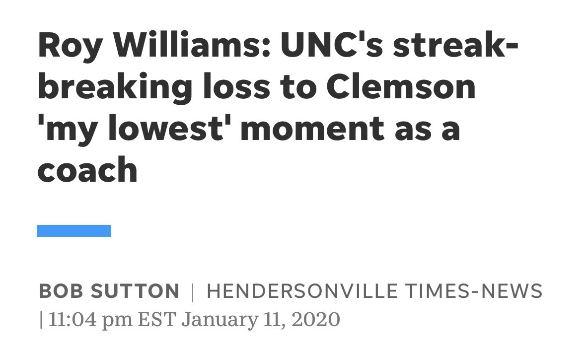 BarstoolClemson's tweet photo. We were the tipping point, condolences @UNCBarstool https://t.co/XjrVnhco79