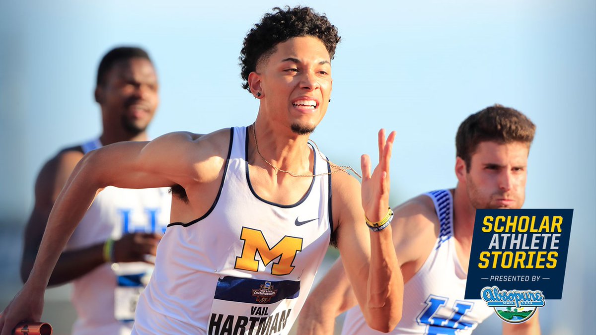 SCHOLAR STORY: Economics gives All-American sprinter Vail Hartman perspective on track &amp; possibilities off oval

READ: myumi.ch/jxjZw

#GoBlue