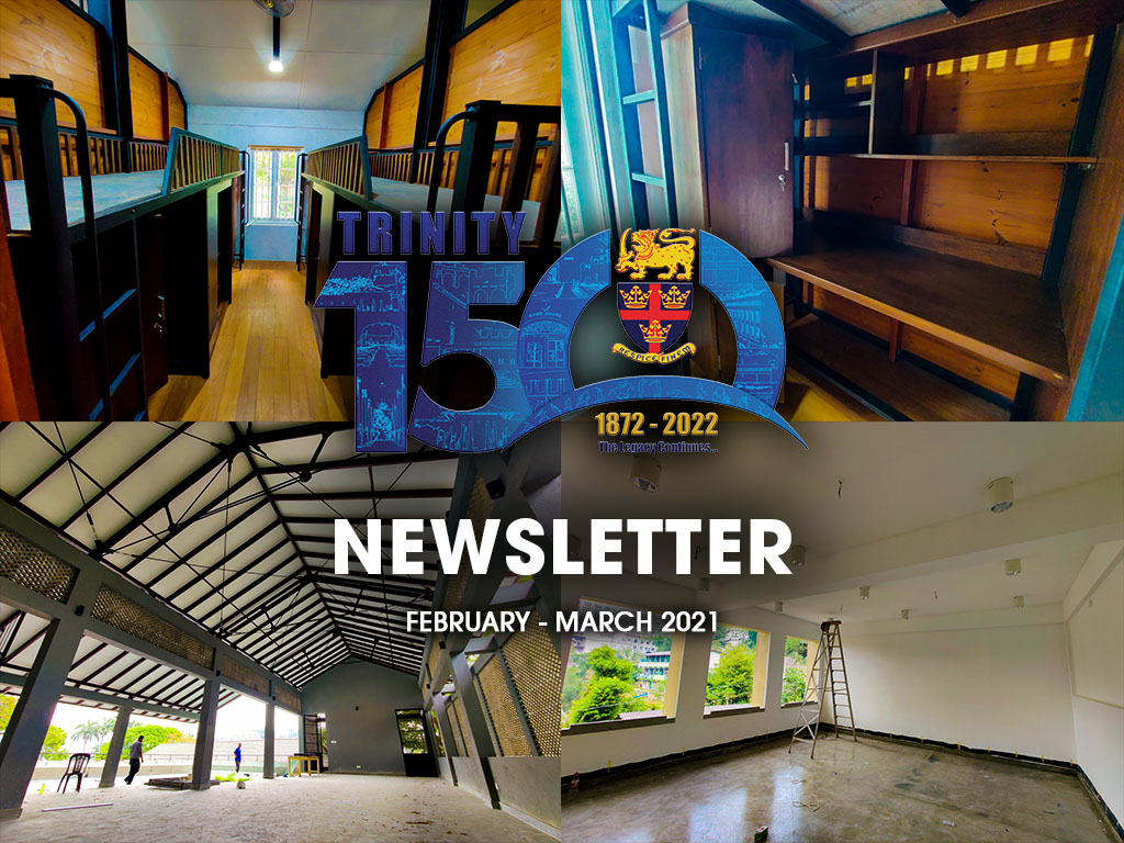 TrinityColKandy's tweet photo. View the Trinity150 Progress Review for February and March 2021 here: https://t.co/YSqdHBxqnZ

#trinitycollegekandy #trinity150 #newsletter https://t.co/YbkI9d4Mvg