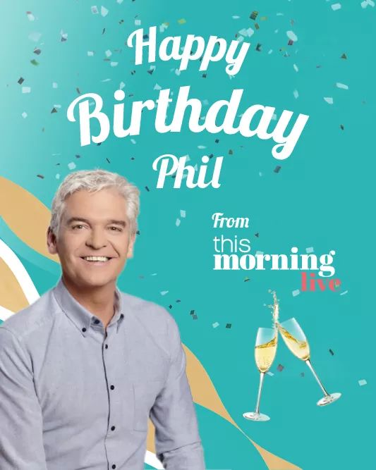 Happy 59th Birthday Phillip Schofield! We hope you\re having a great day!     
