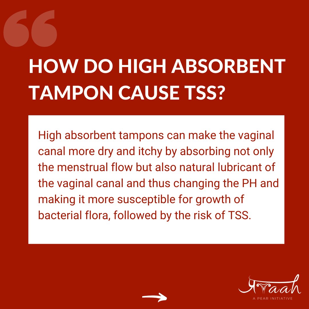 project_pravaah's tweet photo. TSS is often associated with tampon use but did you know that tampons are not the only vehicle that can facilitate toxic shock.
Women who are not menstruating, men, and children may also contract toxic shock syndrome.
#ToxicShockSyndrome
#Awareness
#Pravaah
#PEARFoundation https://t.co/K9PmXxsdFj