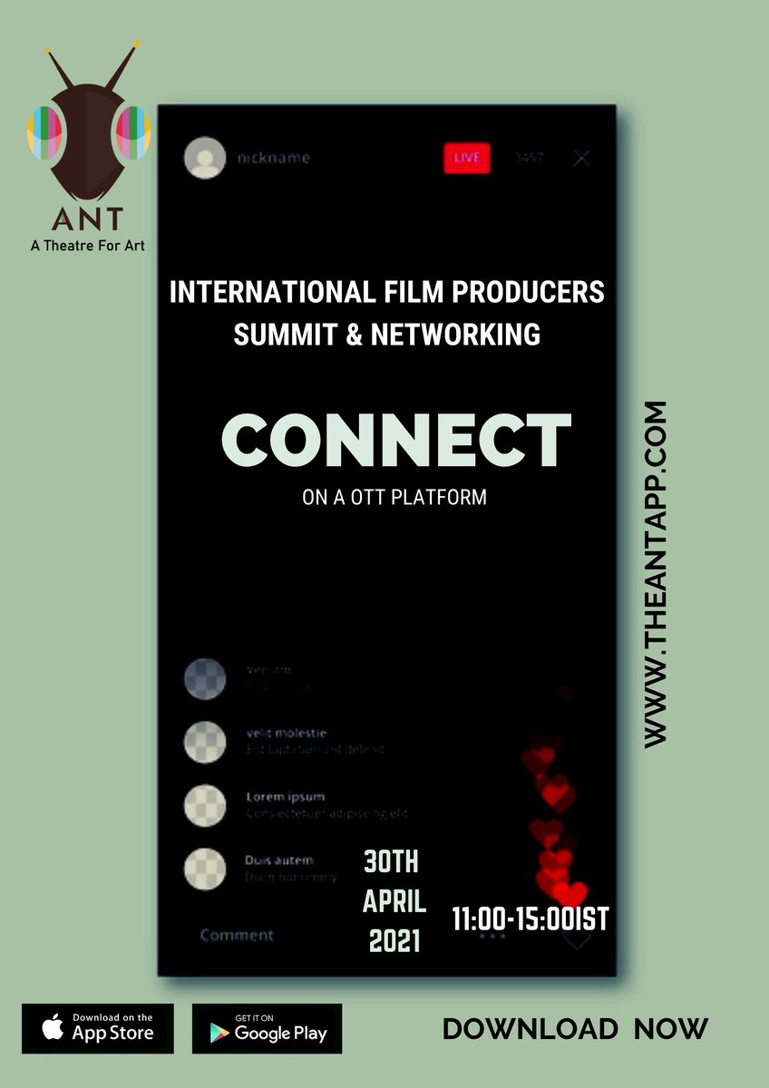 THEANTAPPINDIA's tweet photo. 30 Days to go!
@XBFilmCreators @AJFilmCompany @atfpg_guild @ChicagoFPA @filmfare @FilmProducerGuy @filmproducersrw @FPSproducers @hollybfilm @hombalefilms @hombalefilms @kfpaofficial @ https://t.co/C3KDJRrCEC