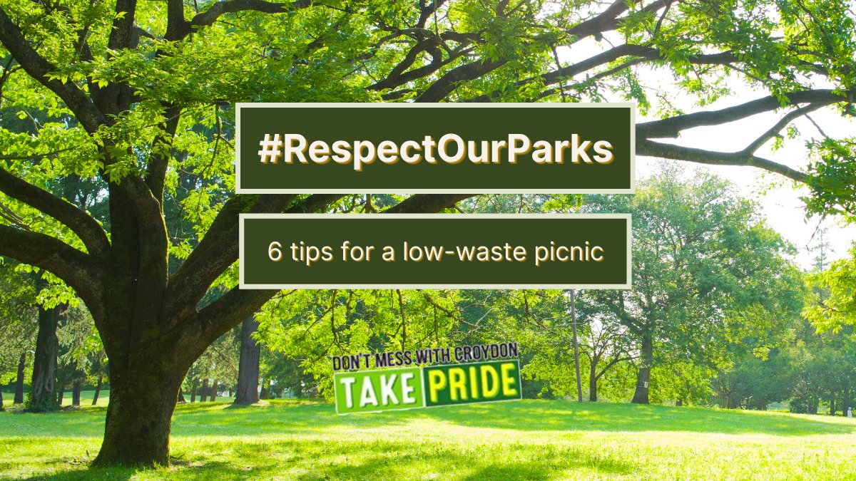 Thread: check out our 6 tips for a #lowwaste picnic – learn how to help keep our parks clean and save ££ as we come out of lockdown and beyond! Do you have any other green picnic tips? Let us know in the comments. #DMWC #RespectOurParks