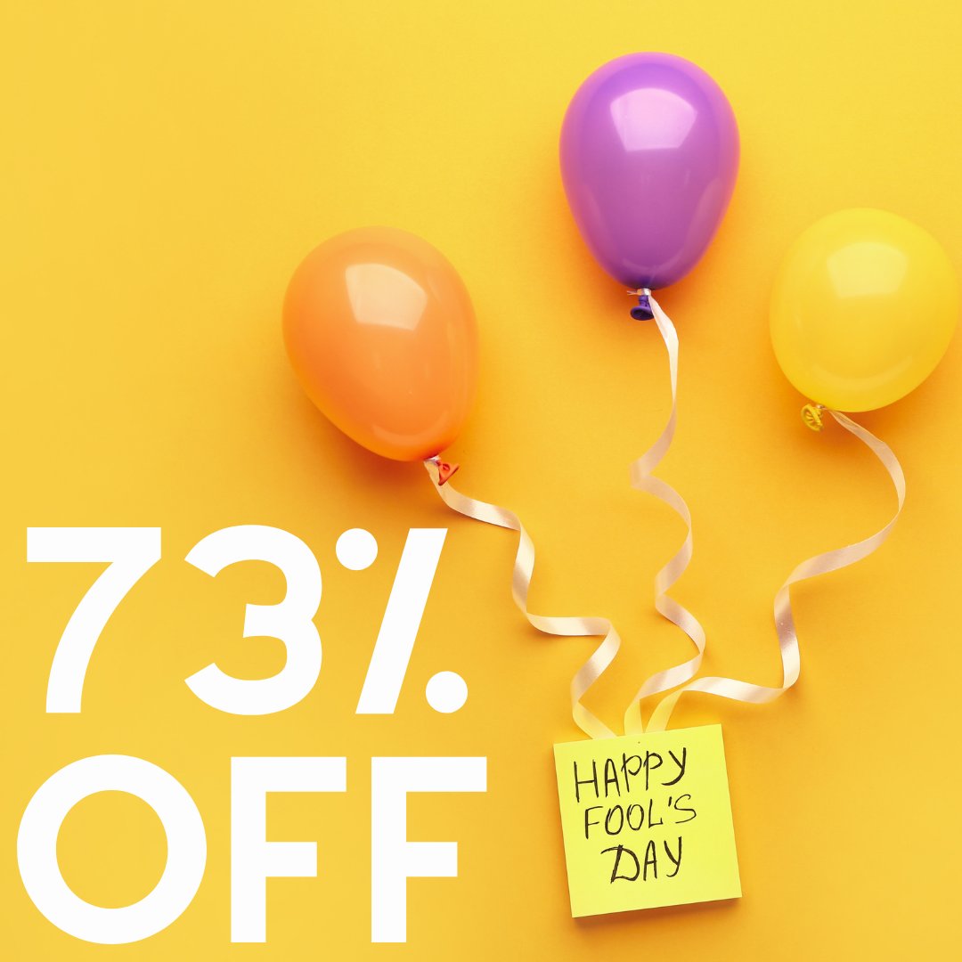 VivacitySport's tweet photo. ...WE ARE NOT KIDDING! 

Yes it's April Fools Day - But we are really having a sale this awesome...73% off at https://t.co/HEadsQftSO

#hugesale #biggestsale #biggestsaleoftheyear #greatsale #saleonnow #hugesaleonnow #basicsonsale #greatsale #springsale #bigspringsale #saletoday https://t.co/wtMXptp2BS