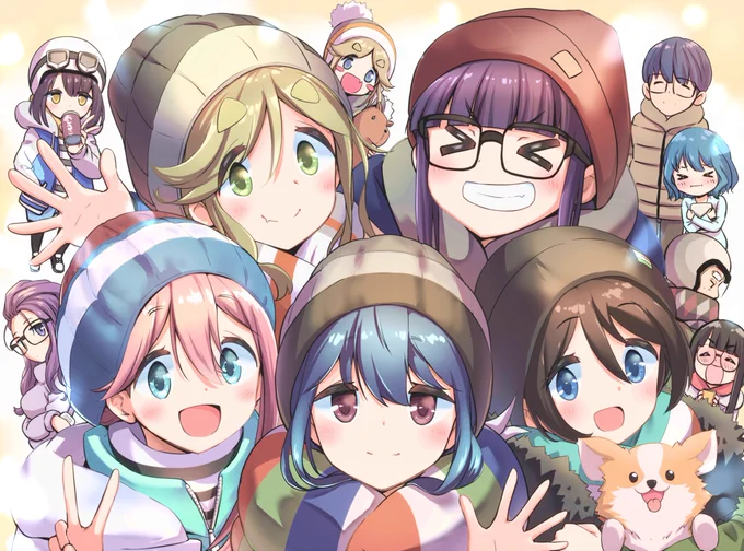 ゆるキャン△またね～
#ゆるキャンΔ 