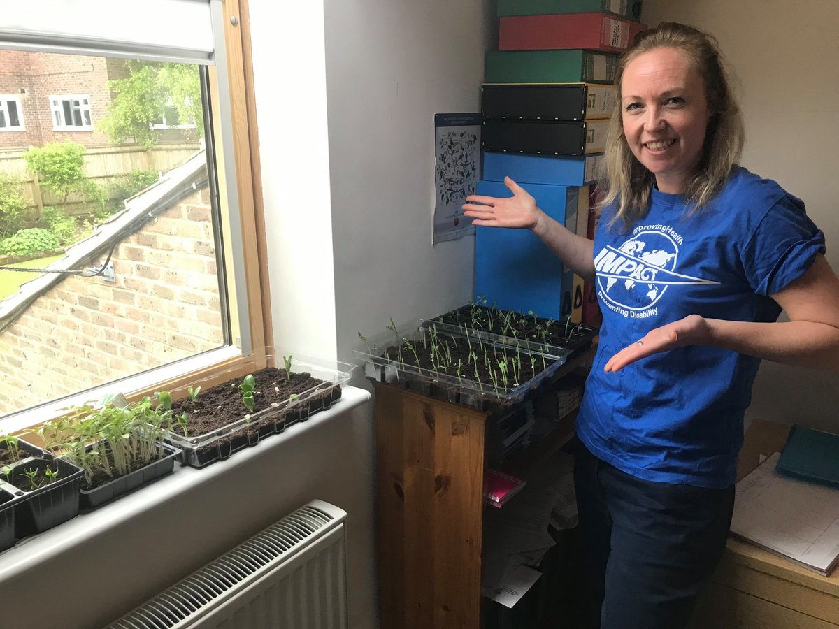 IMPACT_UK_'s tweet photo. Who’s gardening this Easter weekend? Here are some IMPACT home gardens to get you in the mood! Short on space? No problem! Window sill veg, sack farming, bottle planting &amp; rooftop growing…all ways to grow vitamin-rich food at home 🥬🥕🌶#ActionTodayToPreventDisabilityTomorrow https://t.co/pKV3lh7X5Y