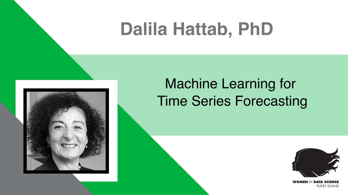 Today's featured speaker is Dalila Hattab, Head of the Financial Services Lab at Worldline. She will be speaking on "Machine Learning for time series forecasting”. buff.ly/38YbvCv