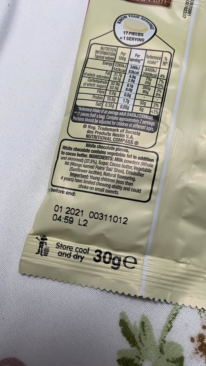sofiiyyah's tweet photo. @Morrisons selling out of date products, bought these today. Thought they tasted weird https://t.co/ce44x5yyNm