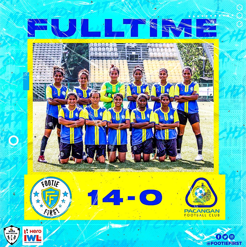 FootieFirst_IND's tweet photo. As Champions of Mumbai, we start our campaign in WIFA Women's League with a BANG💥!
An incredible 14-0 victory over Pacangan FC!
#FootieFirst #MatchDay #GameDay #WIFAWomensLeague #HeroIWL #IWL #IndianWomensLeague #WomensFootball #IndianFootball https://t.co/apwLcP85Ci