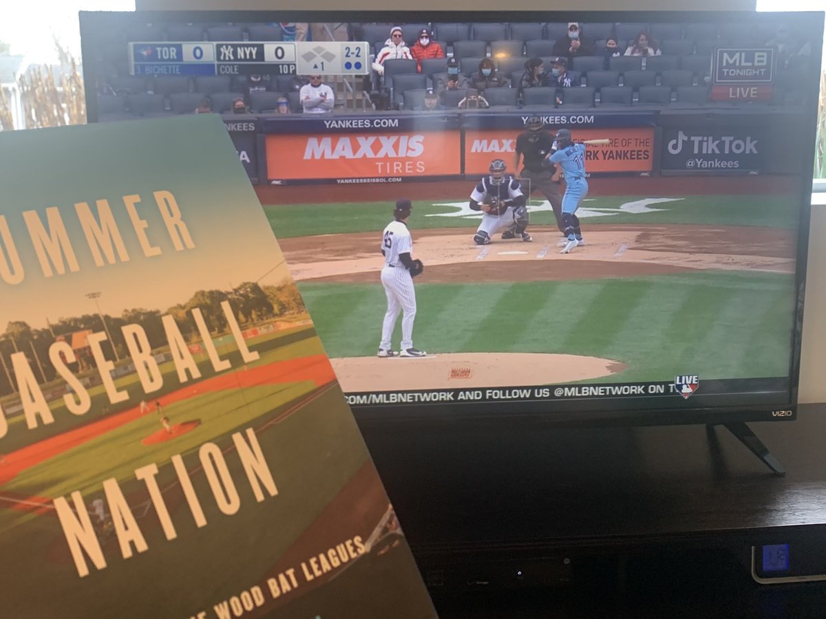 Summer9Nation's tweet photo. One year ago today, Summer Baseball Nation arrived into a strange, baseball-less spring. 

This is much better. #OpeningDay https://t.co/7eimdZxPLe
