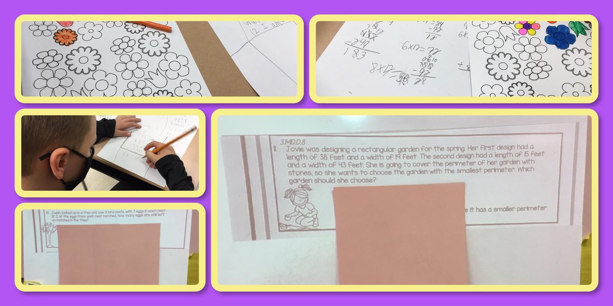 We played a spring themed multi-step number story game. We colored a flower each time we solved the problem correctly. 🌸🌺🌻🌼 ⁦<a href="/FlemRarSchools/">FlemRarSchools</a>⁩ ⁦<a href="/CopperHillES/">Copper Hill</a>⁩