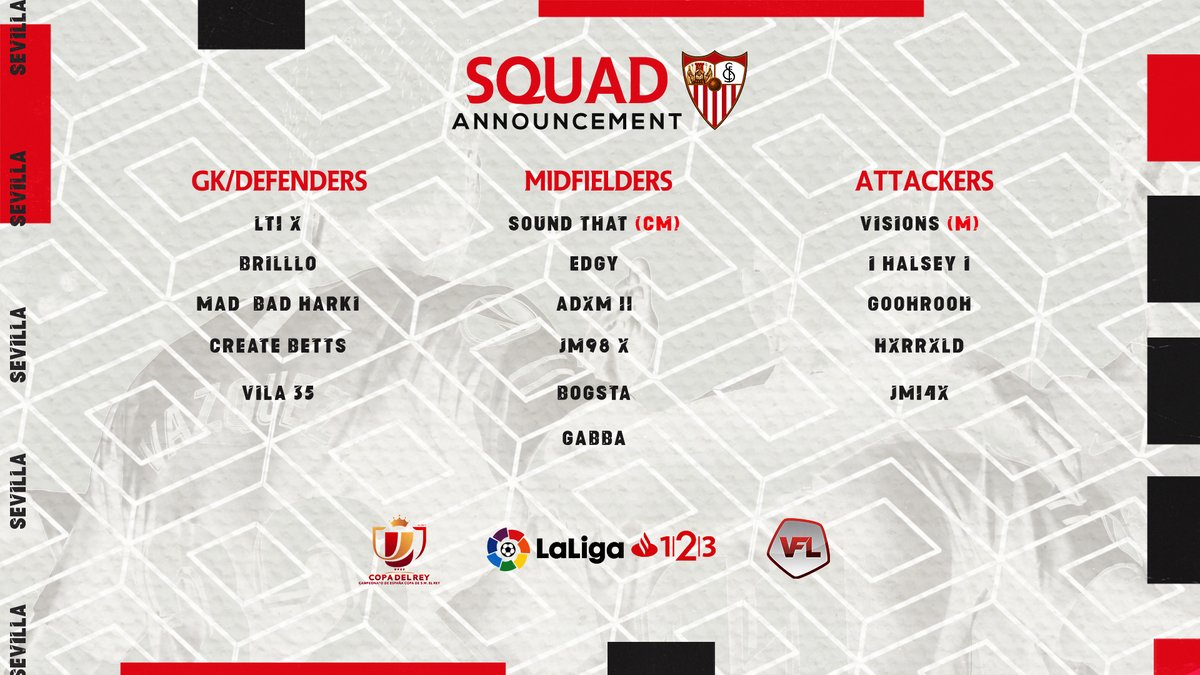 VFLSevillaS48's tweet photo. The squad for the @TheVFL_ season 47. 

Looking forward to pushing for promotion and onwards after that. https://t.co/81F2hahqSX