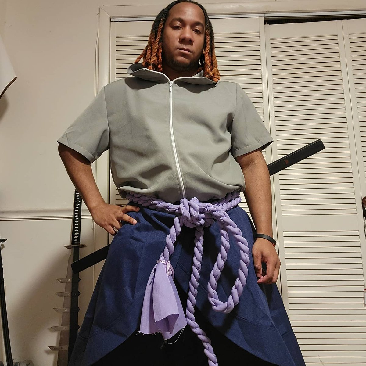 Khalil_Pheonix's tweet photo. #YourFavLeo #Cosplaying as one of his Favorite #Leo #sasuke #Uchiha 
#sasukeuchiha  My 1st cosplay From @miccostumes and its looks damn good on me  #IssaLeoThing #LeoSeason #BlackBoyJoy #BlackMagic #Cosplay #uchihaclan #BlackCosplayerHere 
@Crunchyroll  @FUNimation https://t.co/dtrfXp1yMw