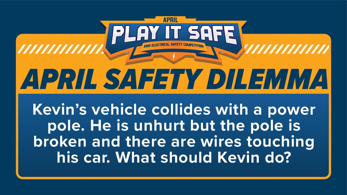 Check out DMEA's Play It Safe scenario for the month of April! This month's prize is a $150 gift card to Bananas Fun Park !! 

Also, this month, each submission must be in the form of a drawing. Go here for more details and how to submit - dmea.com/safety-competi…