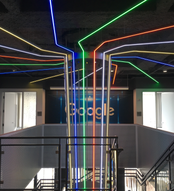 necanet's tweet photo. #ThrowbackThursday to our 2020 Project Excellence Award Winner in the Commercial/Institutional Under $1 Million Category, J &amp; M Brown Company, Inc. for their work on @Google's Vortex Fixture💡

Submissions for Project Excellence Awards are open 👉 https://t.co/uhpC79cZ7S https://t.co/DEaVOGH6T5