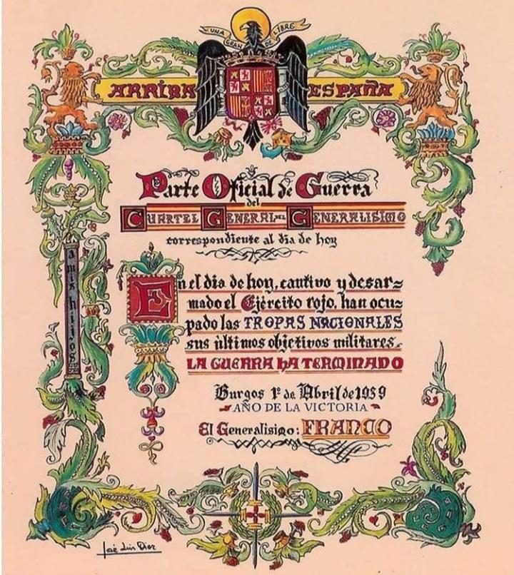 HEMOSPASADO88's tweet photo. Francisco Franco ¡CAUDILLO DE ESPAÑA!
#ElGeneralisimo ✋🏻✋🏻✋🏻✋🏻✋🏻 https://t.co/PKi4NeGciO