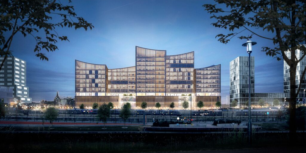 The Malmö City courthouse will be one of northern Europe's largest when completed in 2020. 20 Schindler 5500 #elevators incl. our Schindler #PORTtechnology will make sure that everyone reaches its destination smoothly and safely.
#WeElevate #UrbanMobility