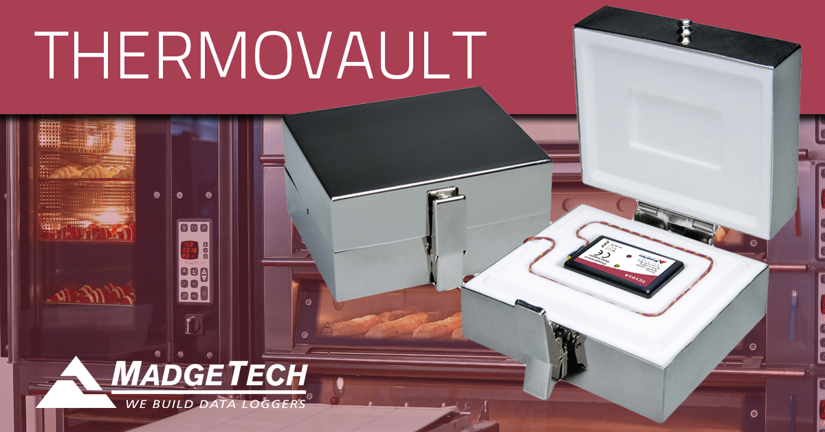 MadgeTech's tweet photo. Oven temperatures can fluctuate, ensure temperature accuracy to prevent product loss!
.
.
#madgetech #raisingthebar #madeintheusa #dataloggers #thermovault #thermocouple https://t.co/vwtRoBr8Sa