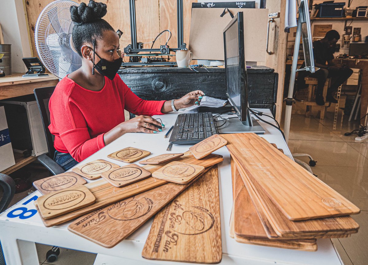 MakerspaceKGL's tweet photo. #RwOT The Makerspace Kigali wishes you a happy start of a new month!! Sadly, none of the staff did a prank on April Fool's day.

Here's a highlight of our day!

#makestuff #aprilfools https://t.co/dun0LGGwBa