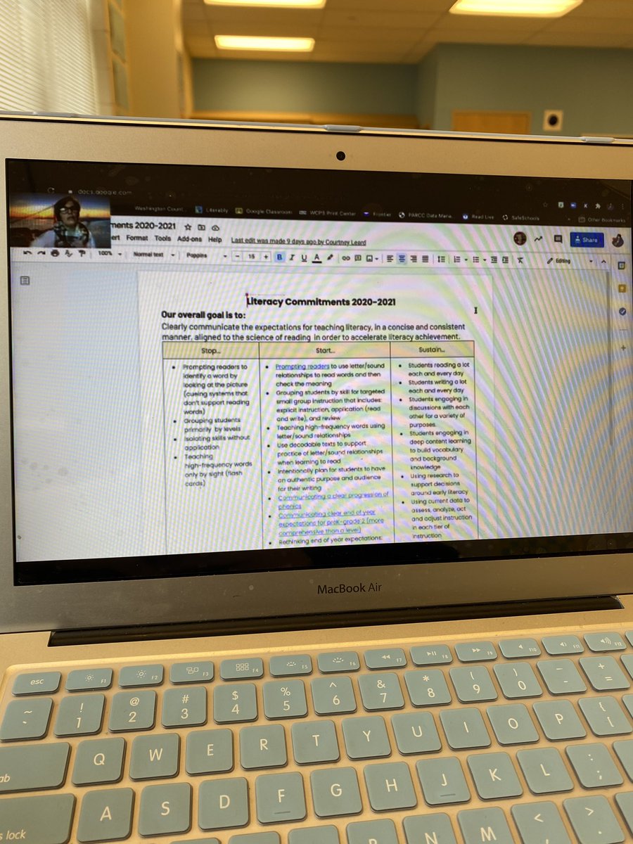 mrspleasant12's tweet photo. Catching up on the ELA community of practice I wasn’t able to attend. Thanks CES for recording! #BESTedcamp https://t.co/GoQsb47Z3z