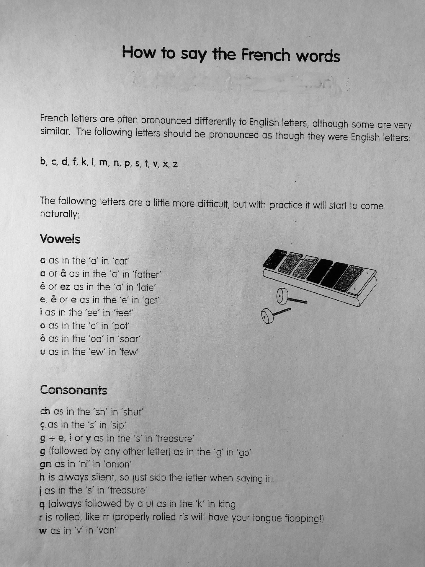 Mme Lockhart It S Not Easy Helping Your Fsl Child With Reading If You Don T Speak French Here Is A Tip Sheet With Pronunciation Of French Sounds For Parents Also Check