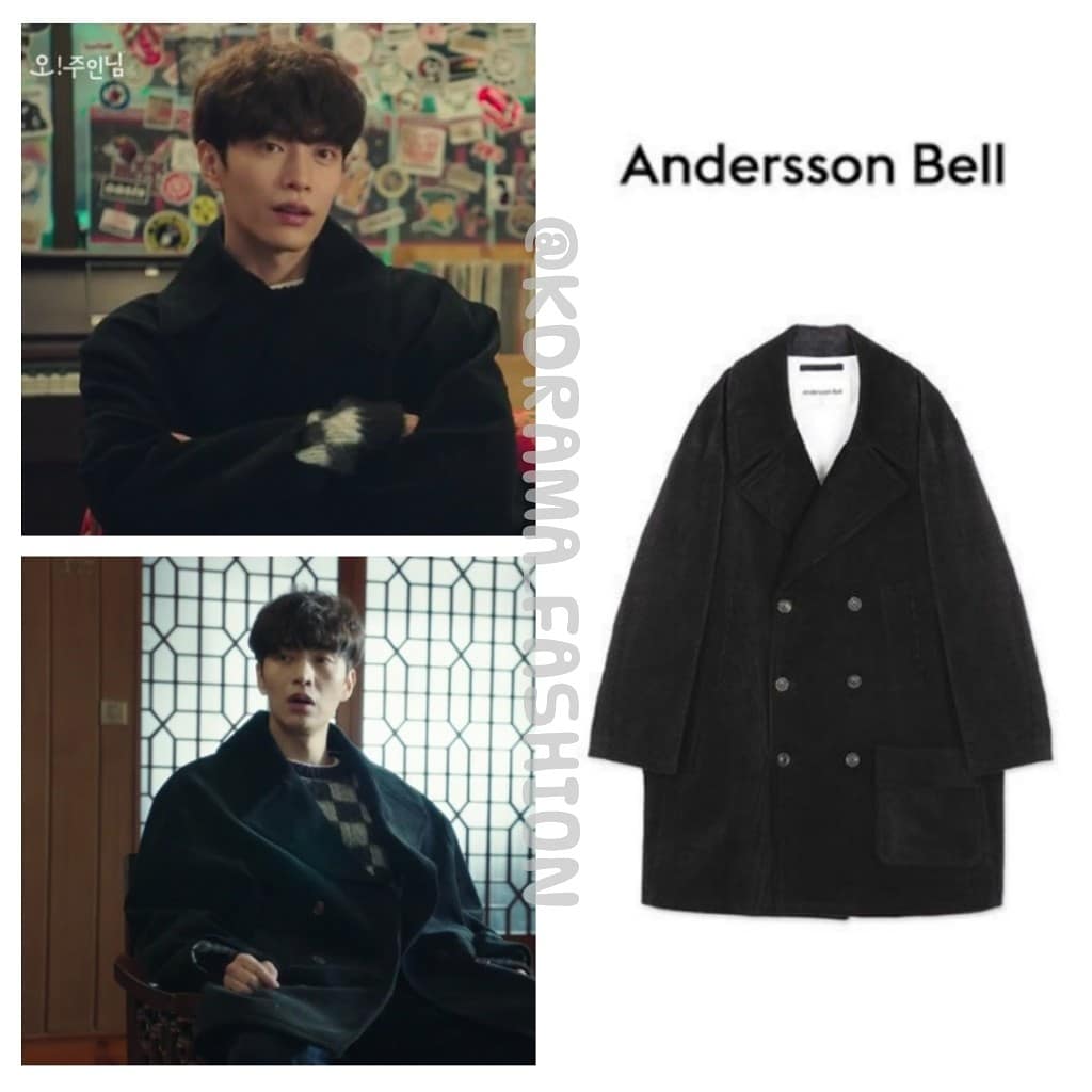 Lee Min-Ki wore ANDERSSON BELL Oversized Corduroy Double Breasted Coat $601 in Oh My Ladylord Episode 3. #leeminkistyle #leeminkifashion #ohmyladylord #ohmaster #kdrama_fashion #ANDERSSONBELL...