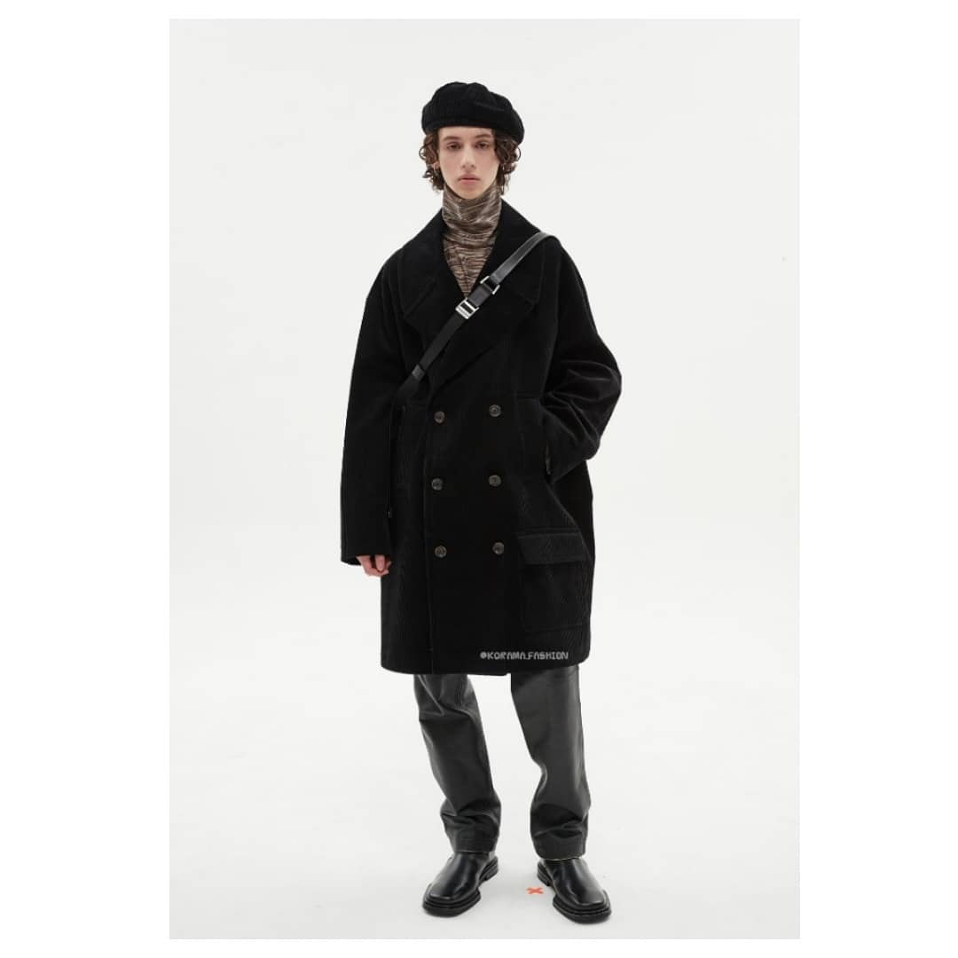 Lee Min-Ki wore ANDERSSON BELL Oversized Corduroy Double Breasted Coat $601 in Oh My Ladylord Episode 3. #leeminkistyle #leeminkifashion #ohmyladylord #ohmaster #kdrama_fashion #ANDERSSONBELL...
