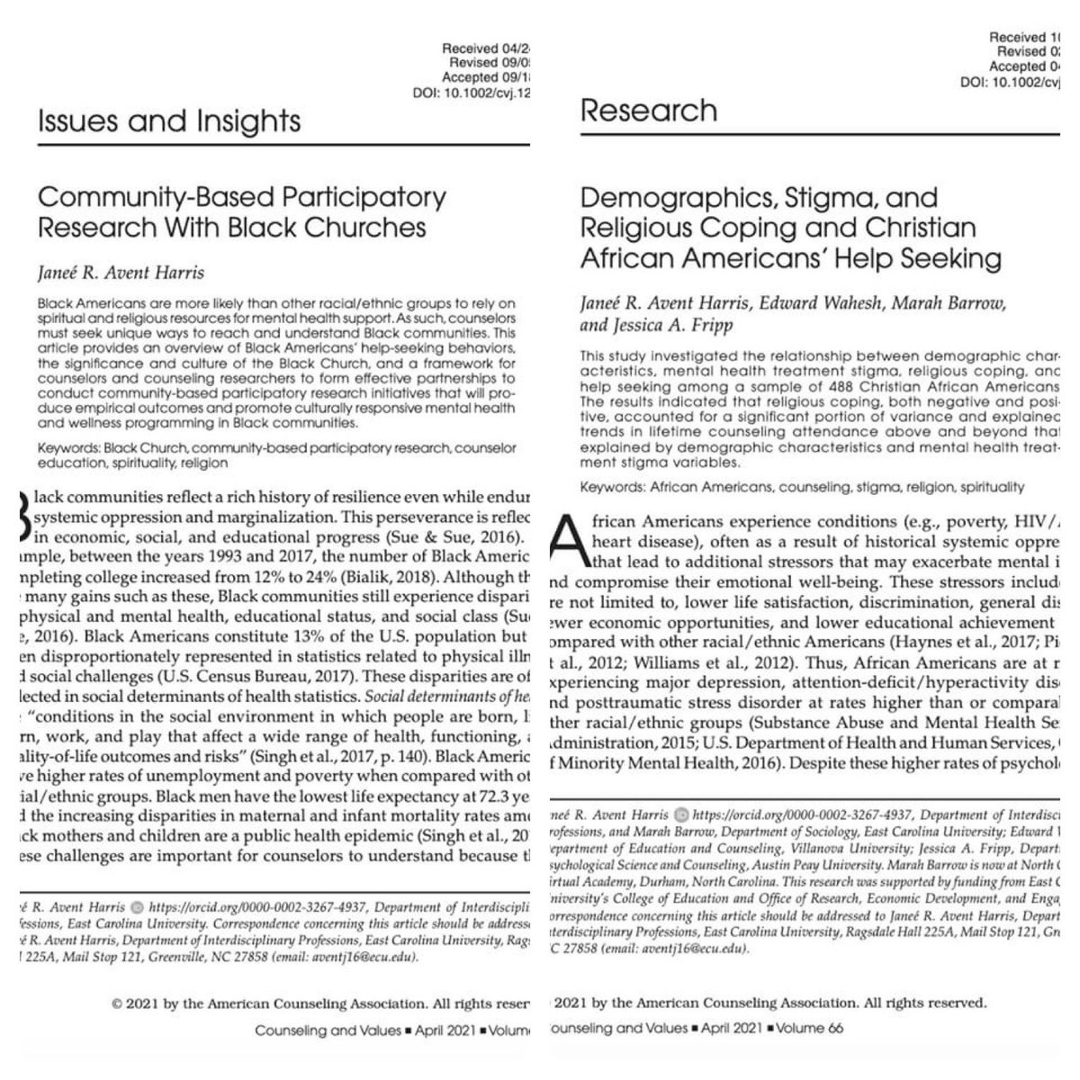 Dr. Janeé Avent Harris tweet media