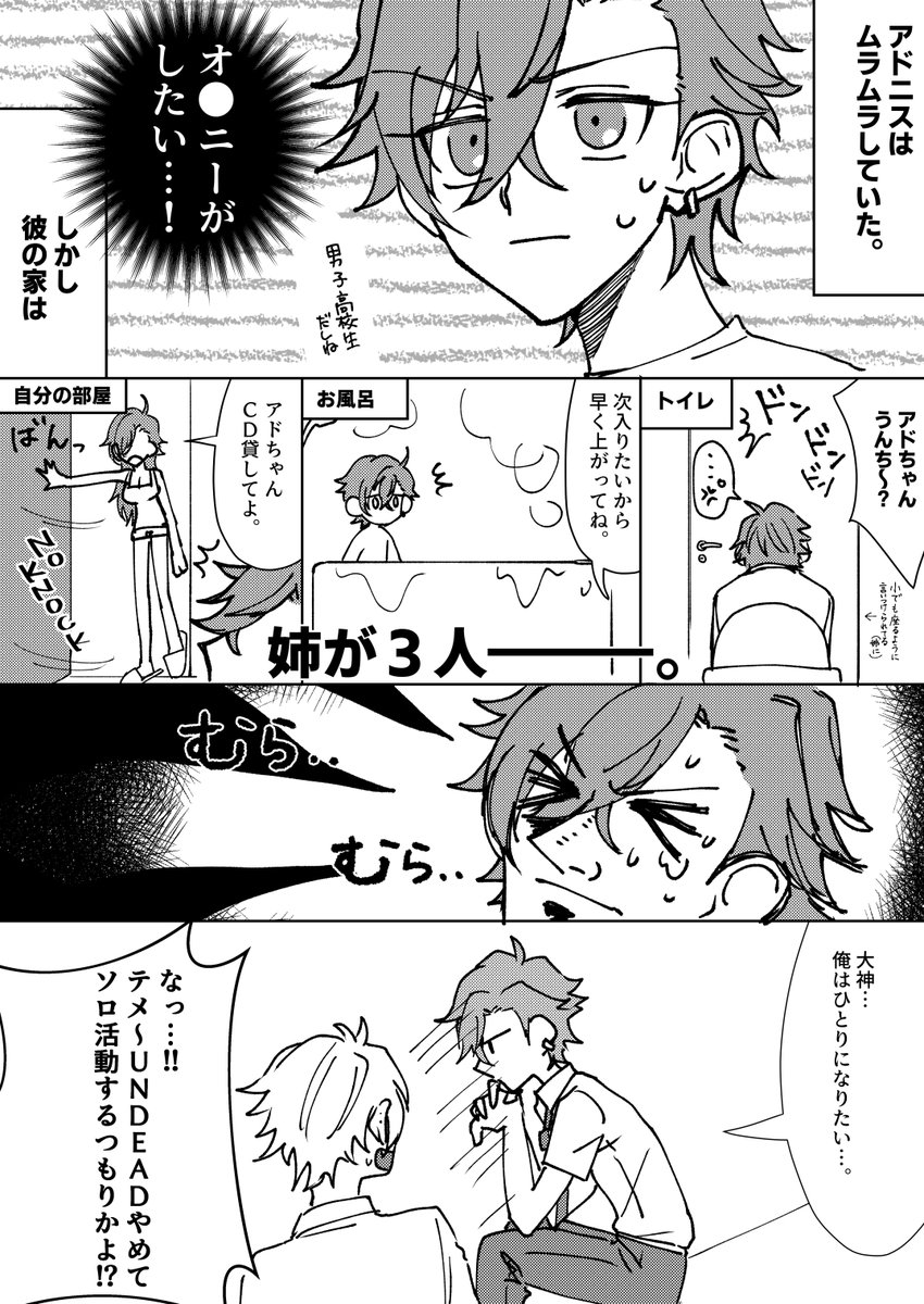 アドニスの性事情(下ネタ) 