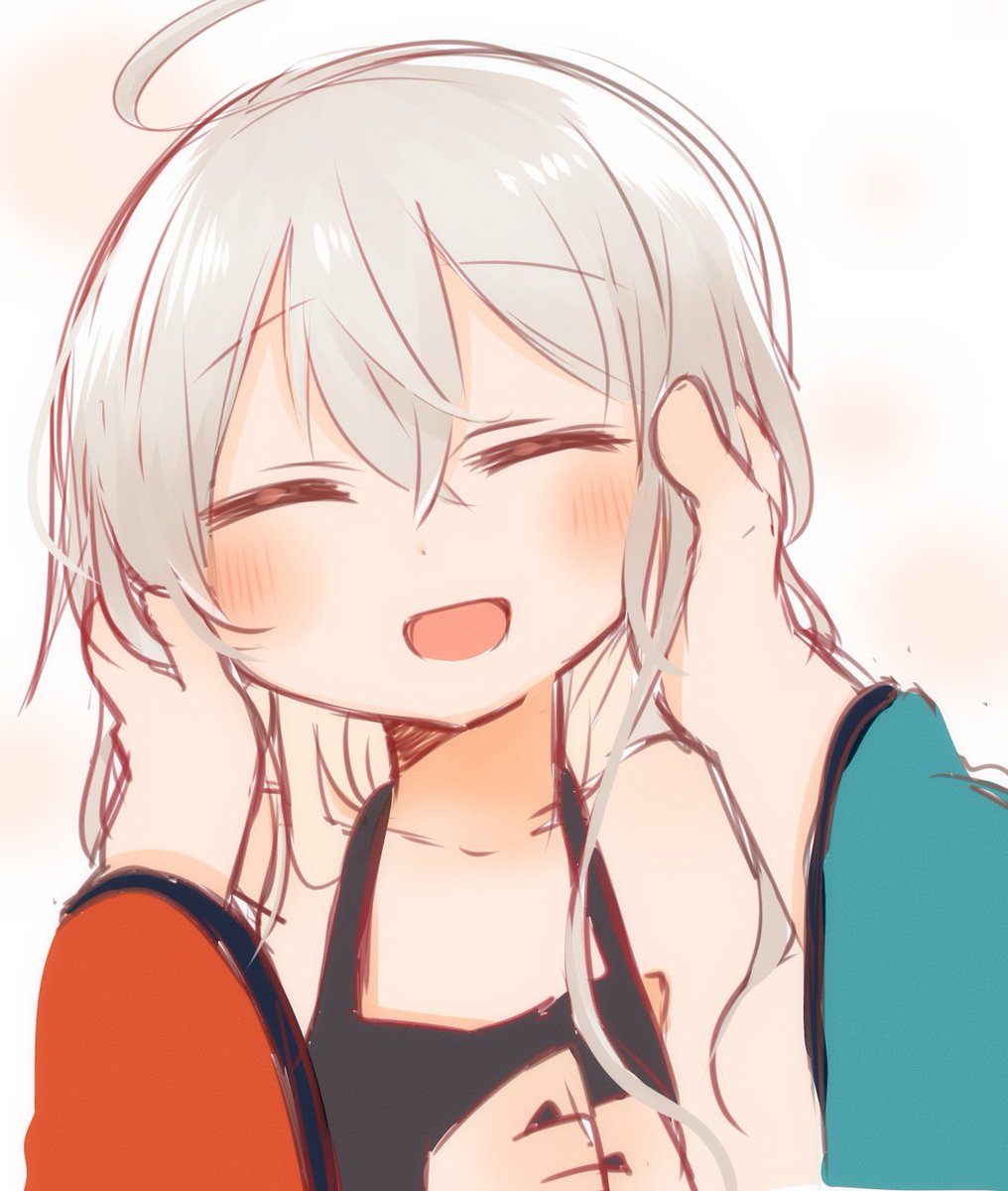 「千矢ちゃんお誕生日おめでとうございます!!!!
最初はお腹を出したり凄い明るく突」|たそがれ＠キャラットゲスト掲載中🥕のイラスト