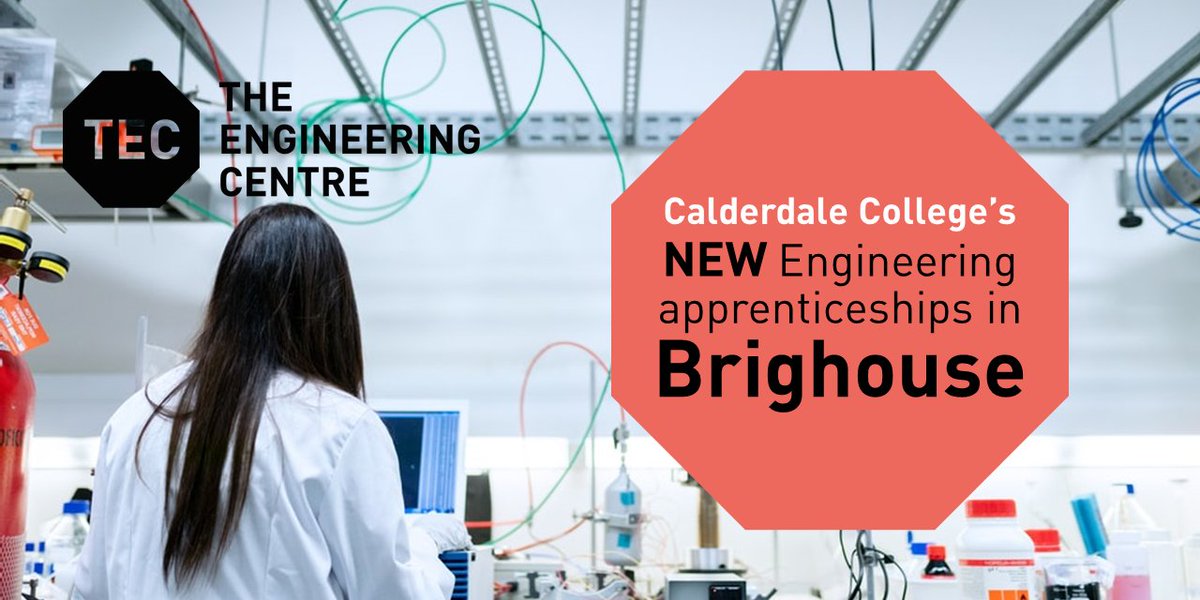 CalderdaleCol's tweet photo. Did you know that 12% of engineers nationally are women? You could join a well-supported and in demand career by studying an apprenticeship in Engineering at our brand new site in Brighouse - The Engineering Centre! Find out more at https://t.co/g4gVTbqtdI https://t.co/S12x22Qfp7