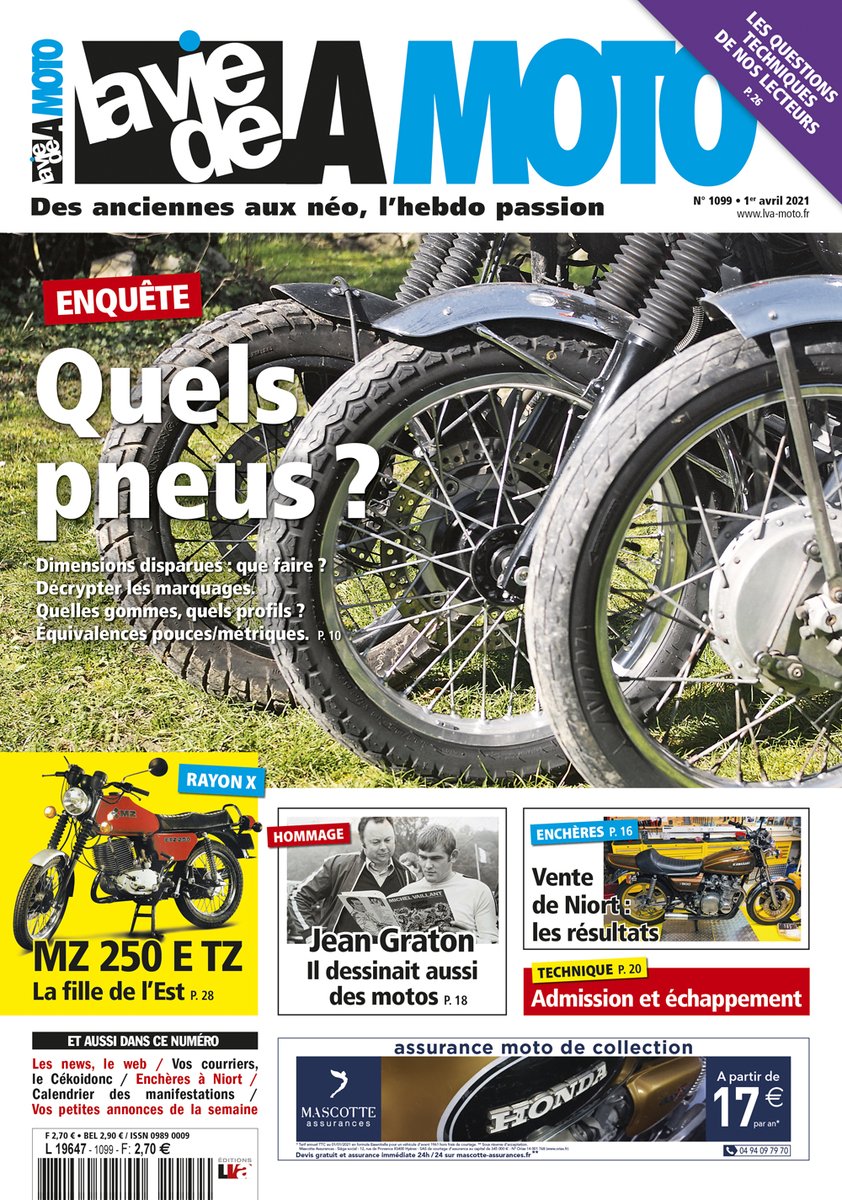 LvmMl's tweet photo. #moto #motoancienne #laviedelamoto #oldtimer #motoclassique @LvmMl 
Pour tout savoir sur les pneus de vos anciennes motos : La Vie de la Moto n°1099 👍 https://t.co/VoRVXLnkLf