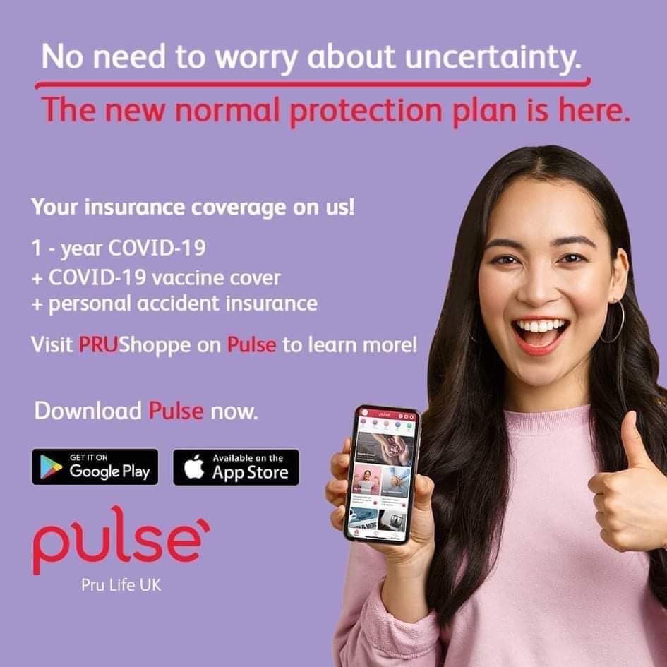 reesepuhlease's tweet photo. Not an april fools prank 🙅🏻‍♀️ Twitter do ur thing to share this good news pls 🥺

‼️Pru Life UK currently offers FREE 1 YEAR COVID-19 Protection Plan‼️

Just got mine today! Use the referral code: 70107615

You can get it by downloading their PULSE app: https://t.co/bJSYcWGuSC https://t.co/vhbVXYRx2t