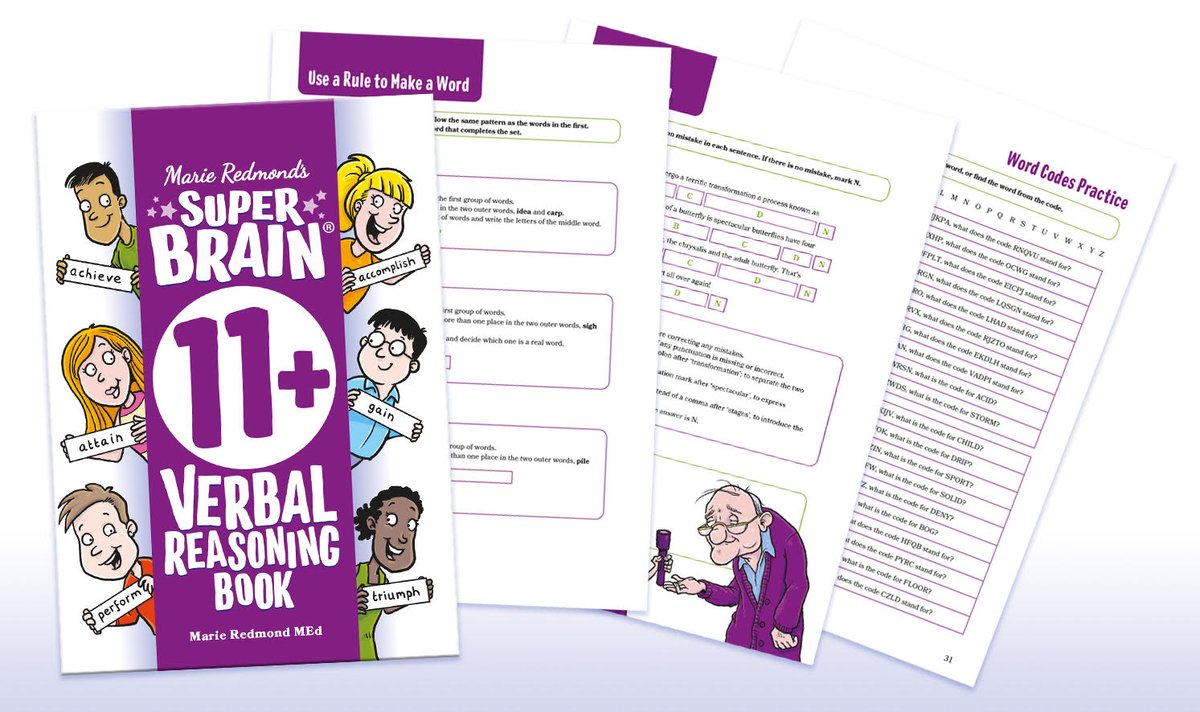 We are delighted to announce the launch of Marie Redmond’s Superbrain®, an exclusive range of 11+ resources designed exclusively to give your child everything they need to pass the 11+ with ease.
marieredmond.co.uk/courses/term-t…