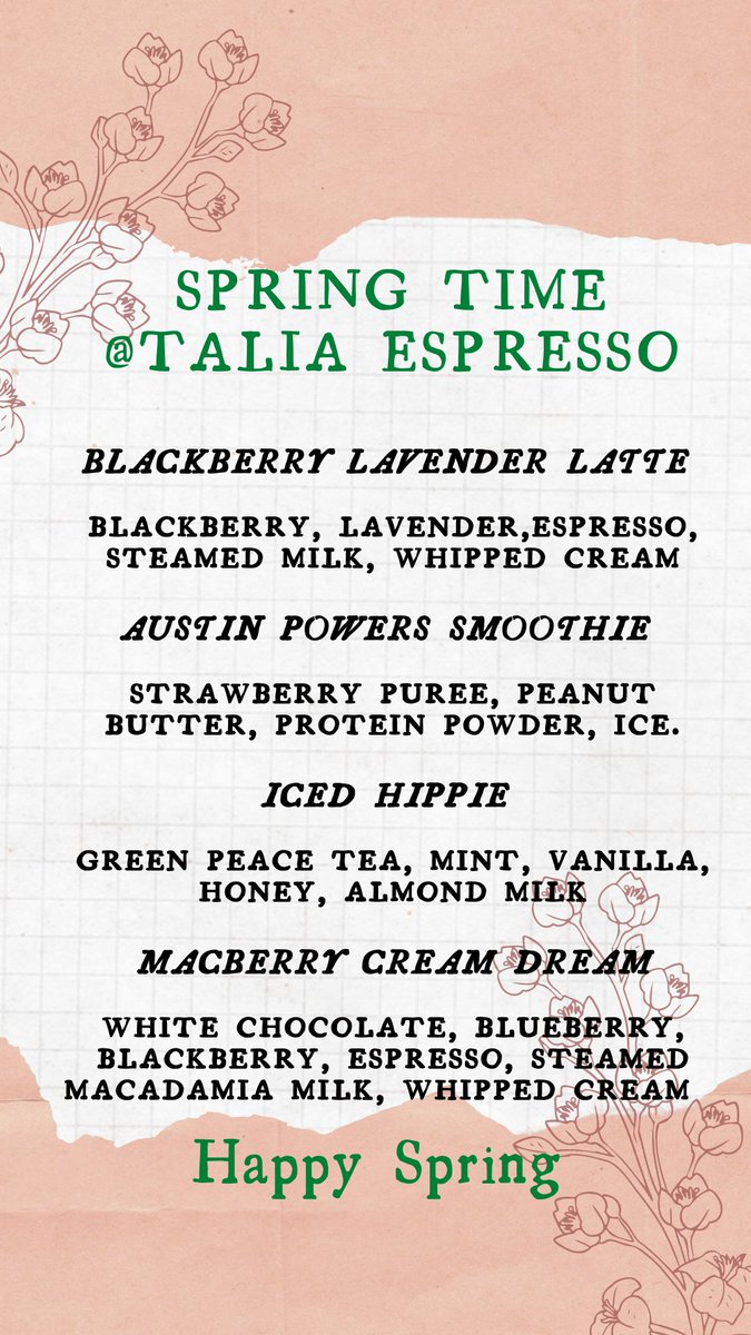 Talia Espresso Spring News 2021 - mailchi.mp/4f9bc357f671/t…