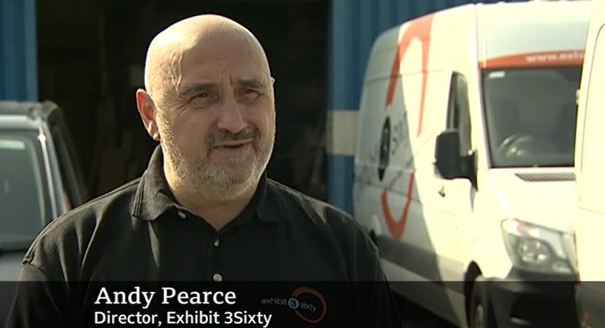 BBC Midlands Today visited Exhibit 3Sixty's shop floor yesterday to interview co-directors Alan Craner and Andy Pearce about their experience over the last 12 months and the state of the event industry - exhibit3sixty.co.uk/exhibition-blo…