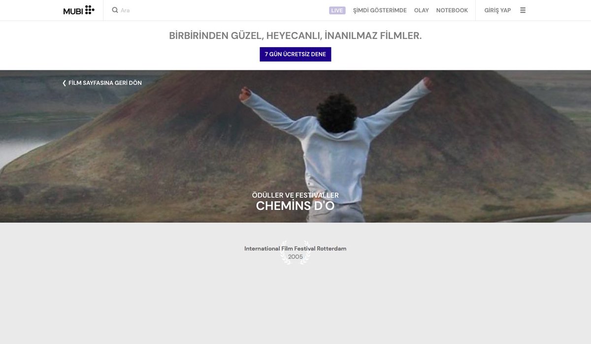 CorporaProd's tweet photo. Chemins D’O a French-Turkish film that we co-produced in 2004 starring @yurdaerokur #YağmurKaşifoğlu and #MuhammedCangören has been recently broadcasted on @mubi Unfortunately we have learnt today that #MekeLake the location of some impressive scenes has become totally dry now! https://t.co/WhZKyLd0Xm