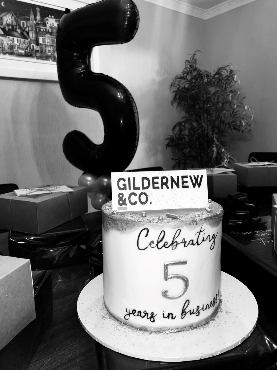 This week marks a significant milestone for Gildernew & Co. as we celebrate five years in business.  To our team, we say a huge thank you. And a massive thank you to our many clients, referral partners & professional colleagues for your support over the past five years.  #weare5