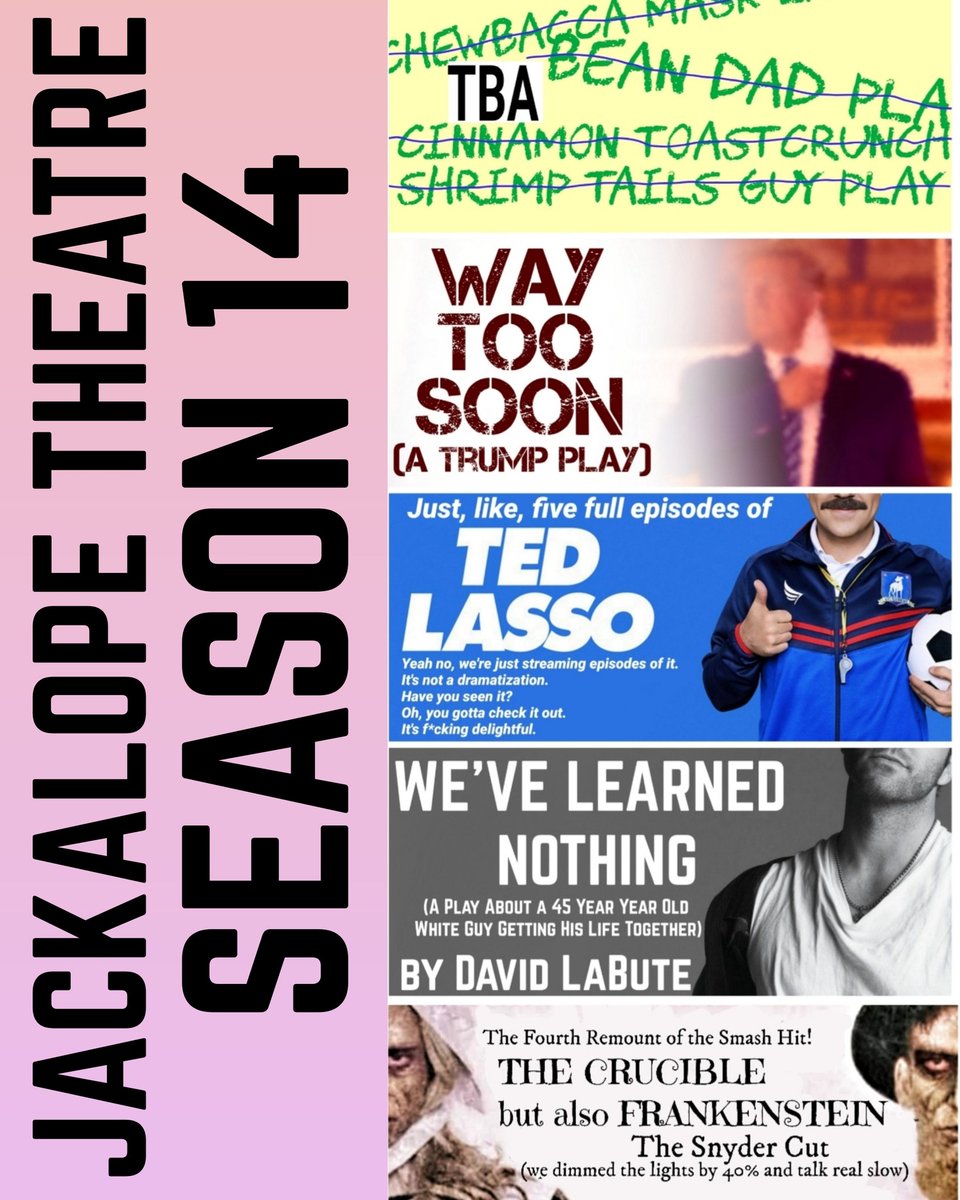 ANNOUNCEMENT! Jackalope Theatre coming at you with our new season! Make sure to subscribe and Happy April 1st!