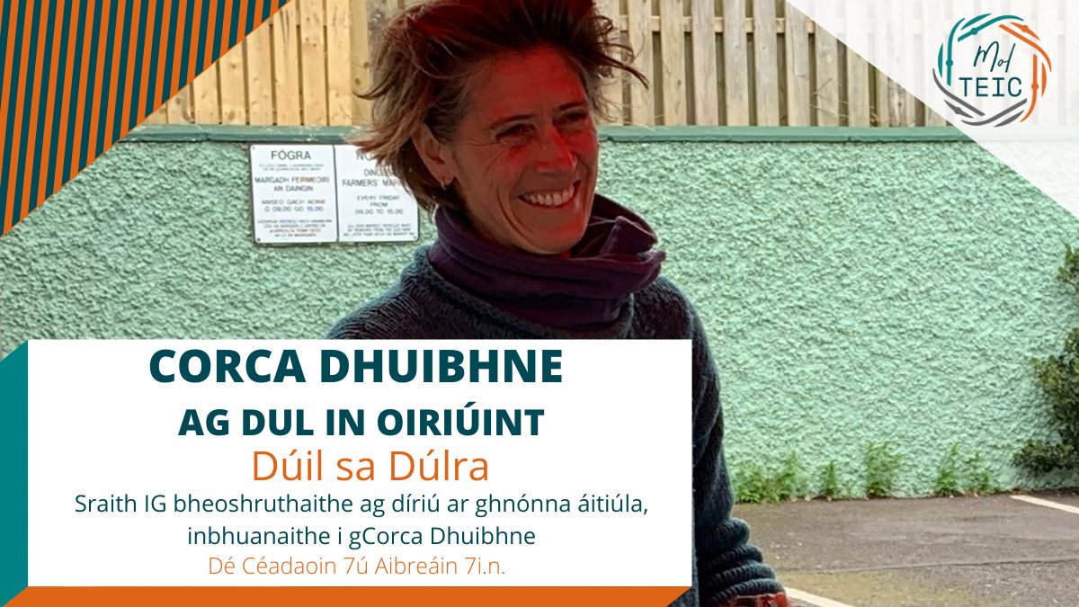 DingleHub's tweet photo. Bígí linn tráthnóna amárach @ 7i.n. Sceitimíní orainn a bheith ag caint le Sophie #inbhuanaitheacht #éireinbhuanaitheacht #tacaighgnónnaáitiúla #corcadhuibhne2030 #corcadhuibhne @dinglepeninsula @dinglebusiness @saolodheas @radiokerry @dinglepeninsula https://t.co/WT10vqJwEN