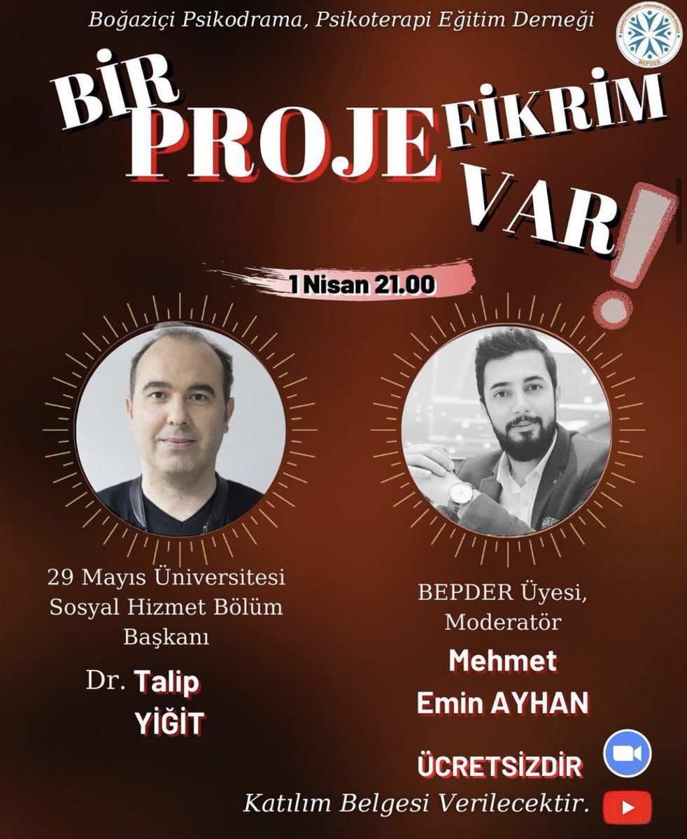 Dr Talip Yiğit hocamız projelerle ilgili sunum yapacaktır.