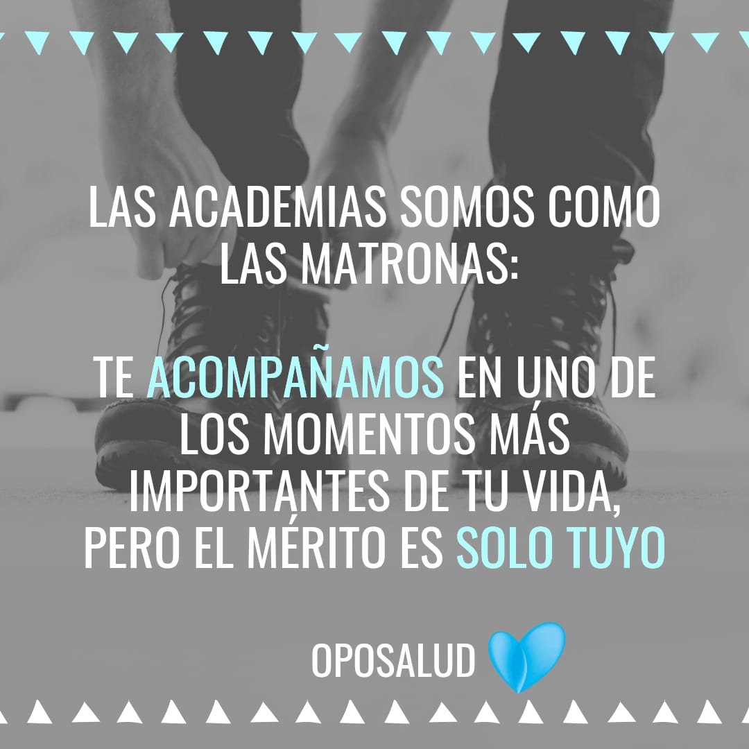 Oposalud's tweet photo. Las academias somos una ayuda, un eslabón más de la cadena que supone prepararse una oposición o EIR. Desde Oposalud siempre hemos tenido clara una cosa: somos afortunados de que nos dejéis acompañaros en este camino. https://t.co/xTZRwAMwSL
