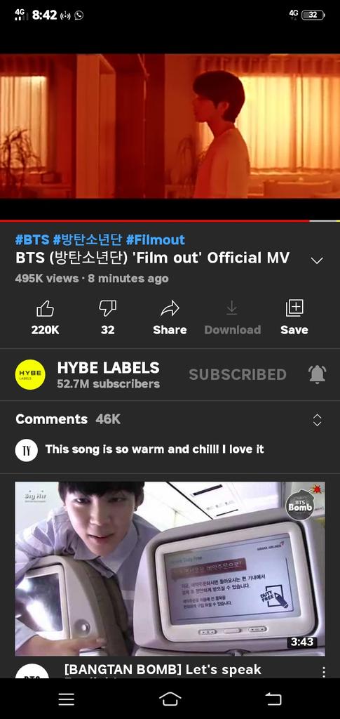 taesowmiot7's tweet photo. I'm streaming #Flimout By @bts_bighit Through #youtupe
#BTSHeronies https://t.co/vx5K69zVrN