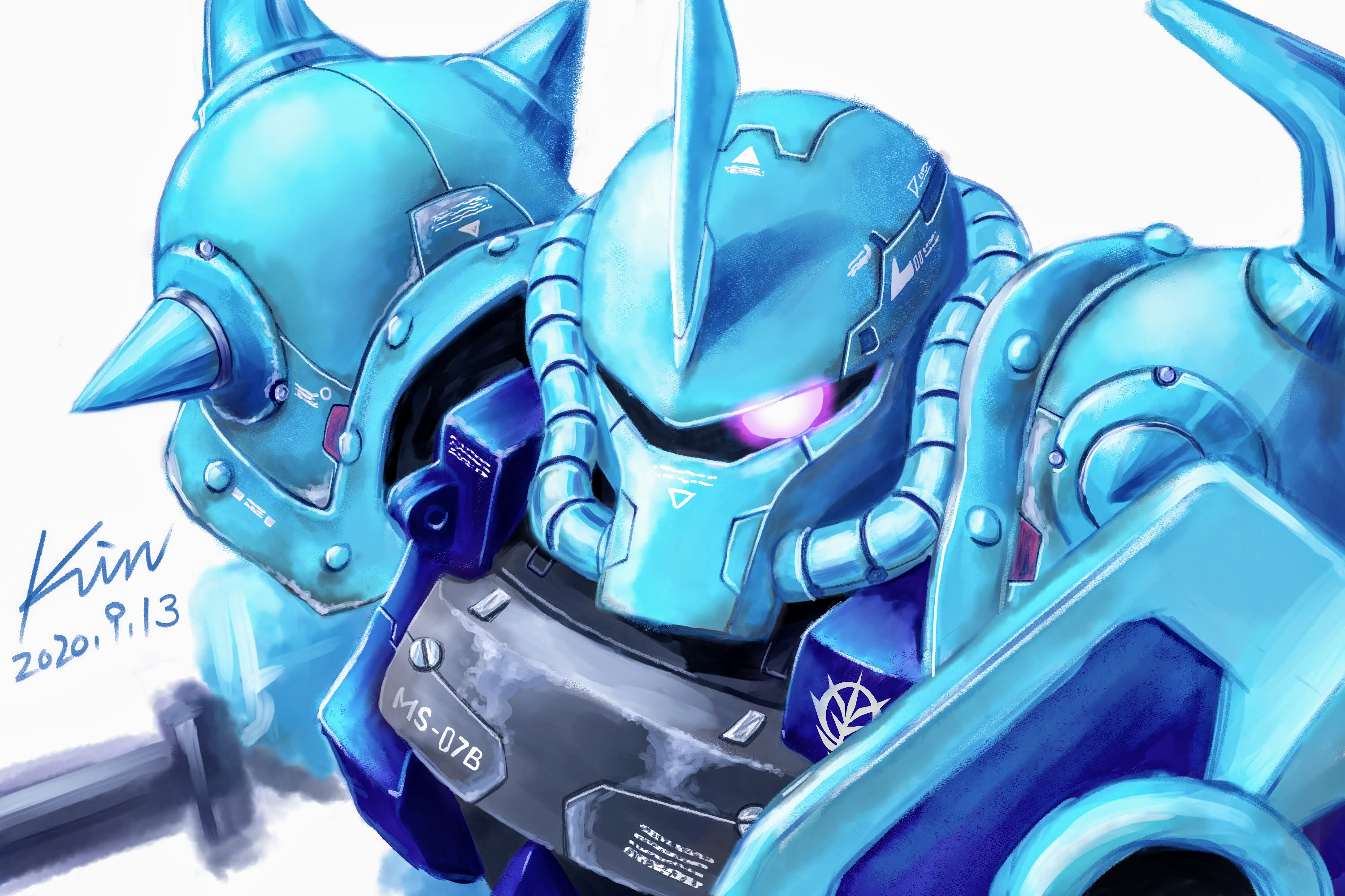 コバキンcg Kobakincg グフの布教 グフカスタムのイラストも描いてます T Co Fnb4ouac6m Twitter