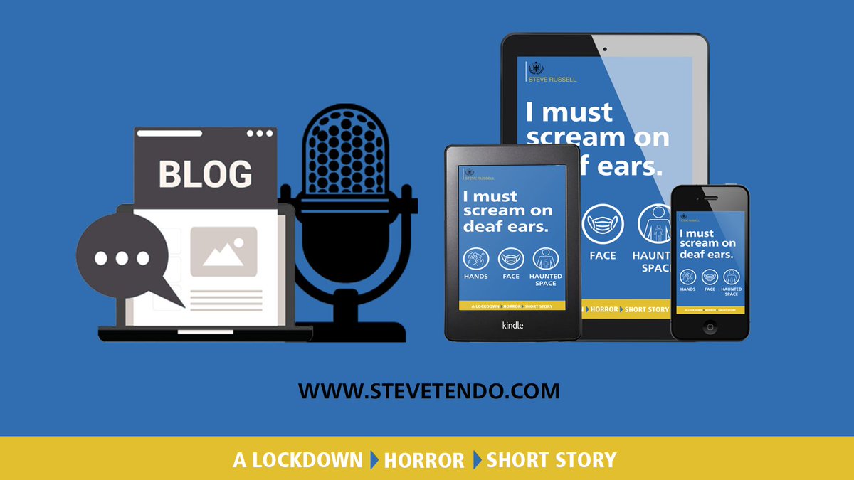 stevetendo's tweet photo. Any #writing, #horror, or #mentalhealth #blogs and #podcasts that would be interested in talking about my #lockdown #horror #short, I Must Scream on Deaf Ears, please don't hesitate to get in contact at https://t.co/BtLjIsFgrv!
#JournoRequest #PodcastRequest #BlogRequest https://t.co/yo48G9LBZA