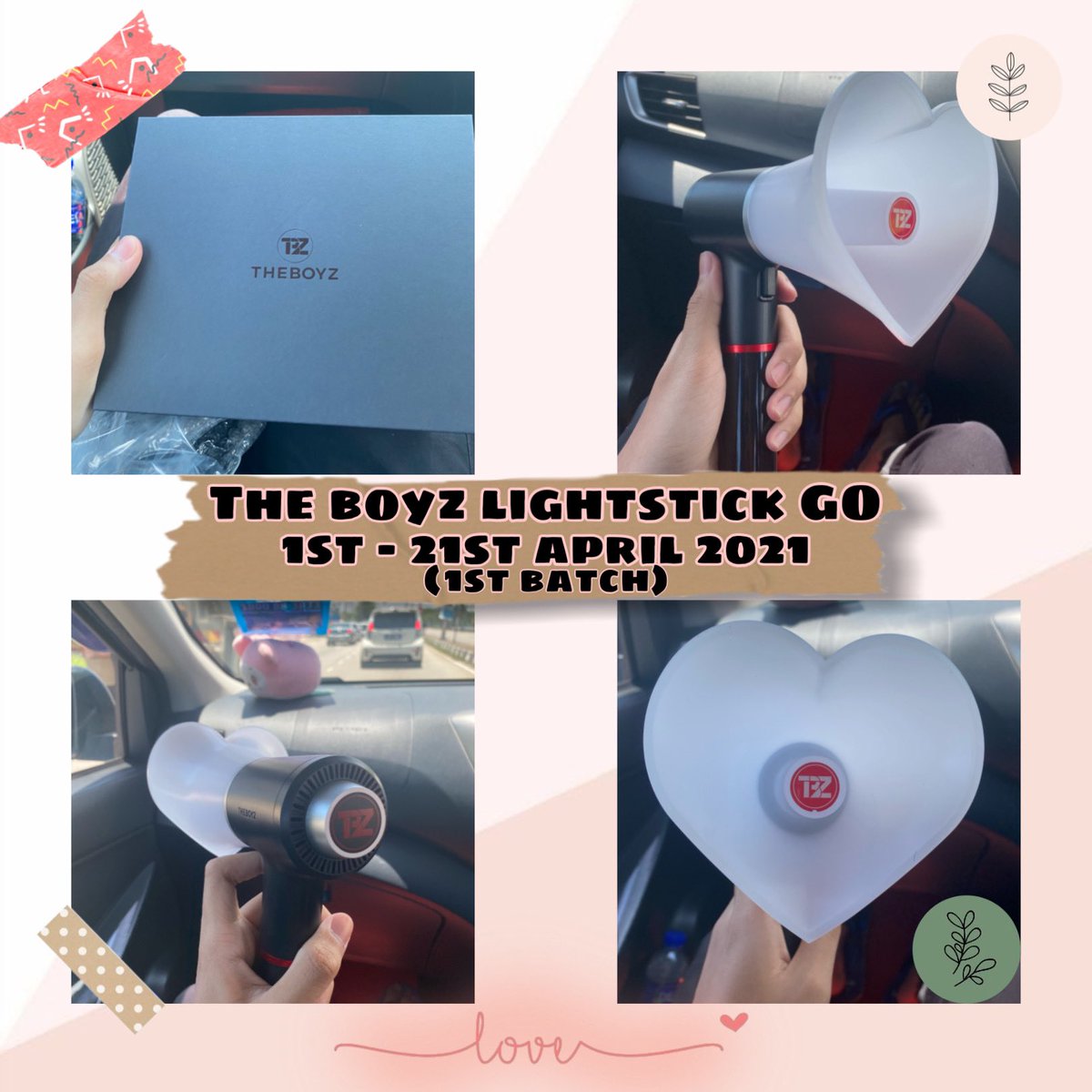 kshopcomy's tweet photo. The Boyz official lightstick group order💜

📆release date 21.4.2021

❤️Pre-Order❤️
COD (muar,johor) available📝

[proceed 21st april 2pm]

Price:
Rm195
🚚postage via shopee or normal
-shopee: rm5 (link will be provided)
-normal: rm8 j&amp;t
#theboyz #deobi #theboylightstick #kpop https://t.co/tugvwQQNP2