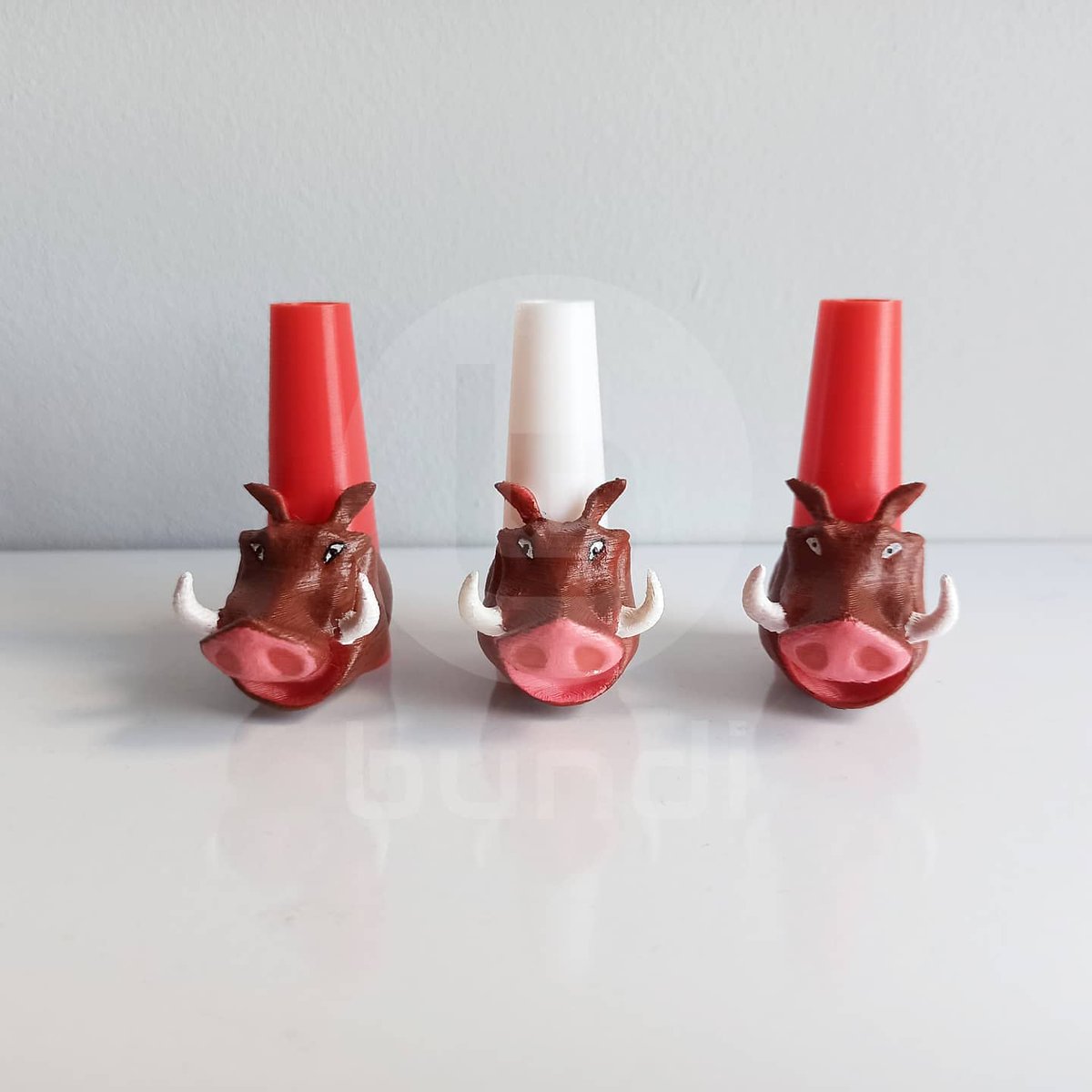 Bundi3d's tweet photo. Boquilla para cachimba de Pumba. 
Diseño propio por encargo. 🐷🦁

¿Quieres alguna en particular? ¡Consultanos sin compromiso!

#pumba #reyleon #shishalife #shishatime #shishalove #hookah #hookahtime #hakunamatata #cachimba #accessorios #boquilla #amigos https://t.co/wf0LRY7QYo
