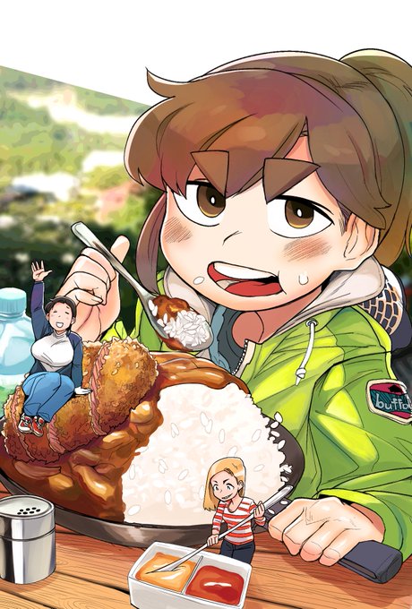 タイトル無しの表紙と挿絵 